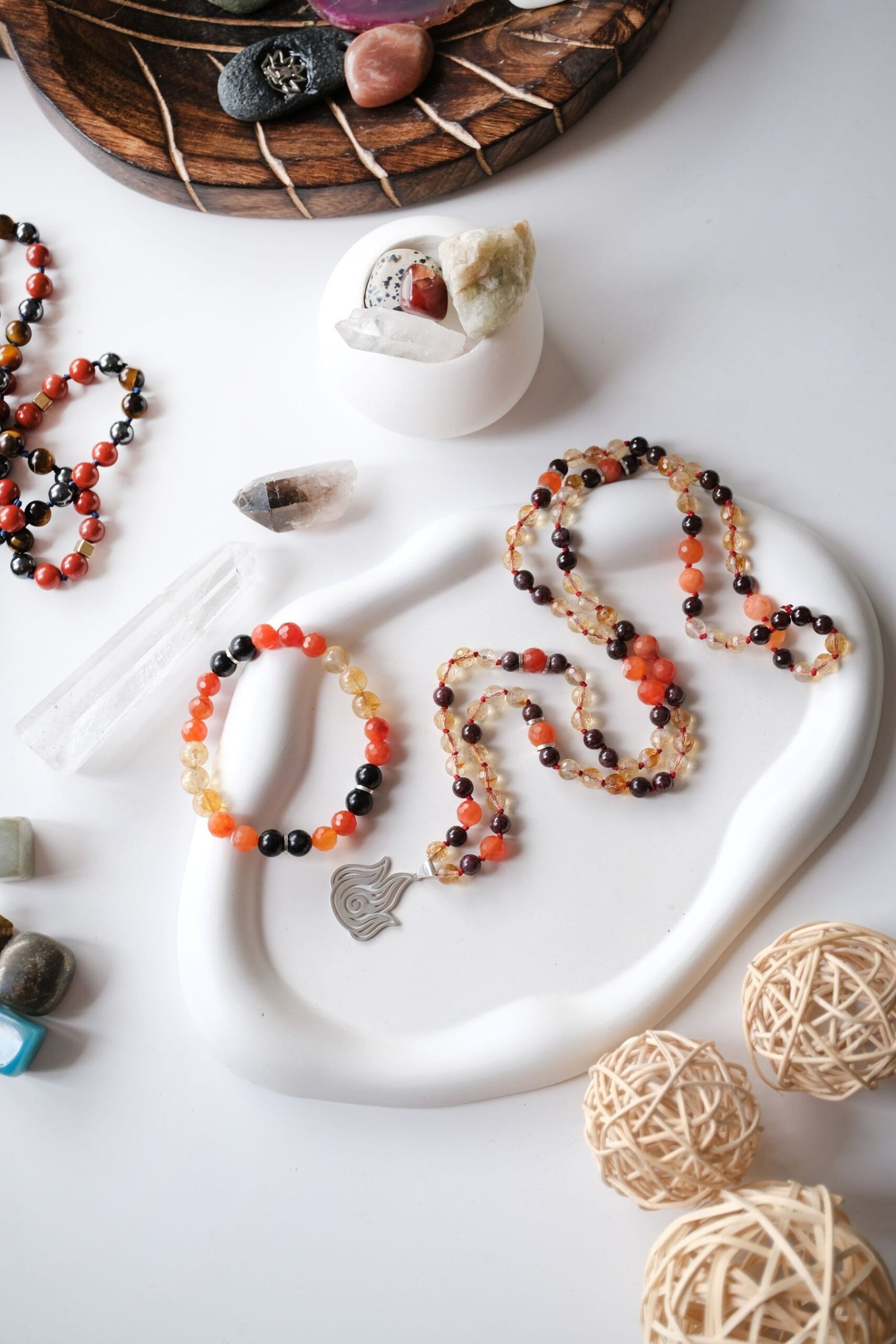 Colorful beaded fashion jewelry